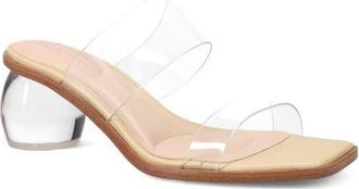 Pelle Moda Lela Slide Sandal in Clear at Nordstrom, Size 5.5