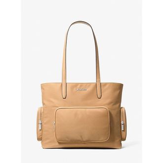 Michael Kors Brown Nylon Tote Womens Bag