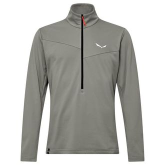 Salewa Puez Cammino PL Half-Zip Jacket Fleecepullover f&uuml;r Herren | grau
