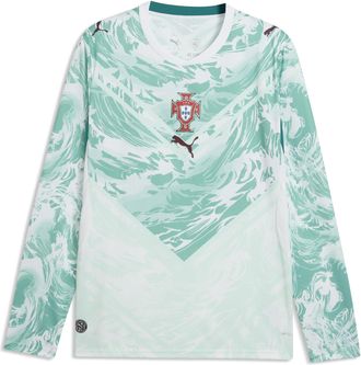 Puma Maglia Away a maniche lunghe Portogallo da uomo, Accessori, Bianco, 3XL