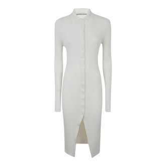 Meta Campania Collective Dames, Jurken, Wit, Maat: XS Zijde