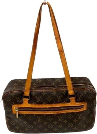 Louis Vuitton Pre-owned Shoulder Bags, female, Brown, Size: ONE SIZE Pre-owned Vintage Shoulder Bag