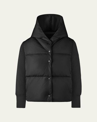 Canada Goose HyBridge Astoria Knit Hoodie Jacket