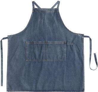 OEM Delantal De Cocina - Delantal - Delantal Para Hombre - Delantal Para Mujer - Versi&oacute;n Reforzada - 85x76cm - Azul Claro