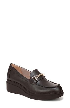 Life Stride Dolce Platform Wedge Bit Loafer in Dark Chocolate at Nordstrom, Size 8.5