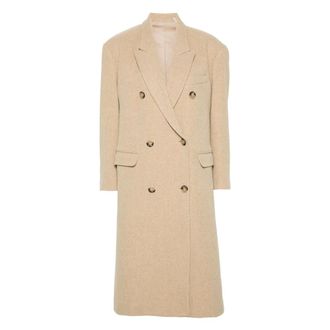 Isabel Marant Dames, Mantels, Beige, Maat: S Katoen