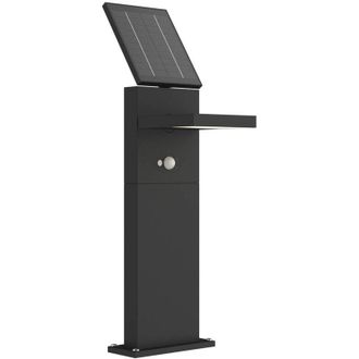 Lucande Led Silvan in Nero da Alluminio - Lucande