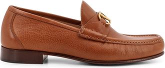 Valentino Garavani Vlogo Leather Loafer