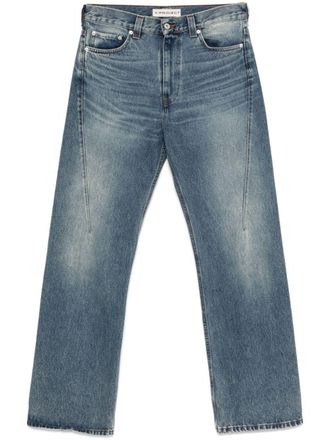 Y / Project dart-detail jeans - Blue