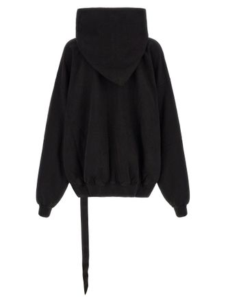 Rick Owens Mountain Hun Hoodie - Black