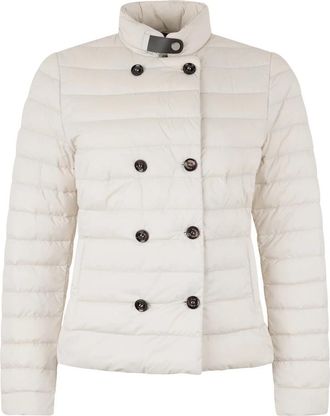 Moorer Clement-Os Jacket - Dames - Gewatteerde jassen - Beige - S - Jassen
