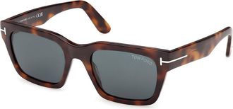 Tom Ford FT1333 ANDY-02 53V Mens Sunglasses Tortoiseshell Size 53