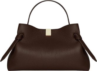 Yuzefi La Gyoza - Dames - Handtassen - Bruin - ONE Size - Leer - Tassen