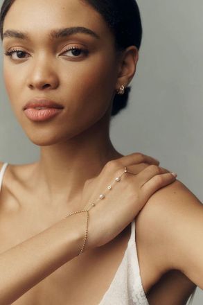 Nadri Esme Pearl Hand Chain