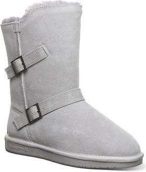Bearpaw Valerie Faux Shearling Lined Boot in Gray Fog at Nordstrom Rack, Size 12