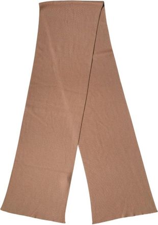 Dolce & Gabbana Cashmere Gebreide Nek Wrap Sjaal - Heren - Wintersjaals - Bruin - ONE Size - Kasjmier - Accessoires