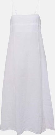 Velvet Stephie linen midi dress