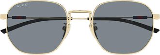 Gucci Sunglasses Gg2095 S 003 Gold/Gray Men