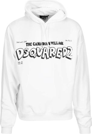 Dsquared2 Oversized hoodie met Canadees dorpslogo