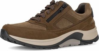 Gabor Rollingsoft Sneaker - Heren - Schoenen - Bruin - Maat: 44 1/2 EU Leer