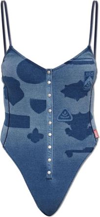 Diesel Mujer, Camisetas, Azul, Talla: XL