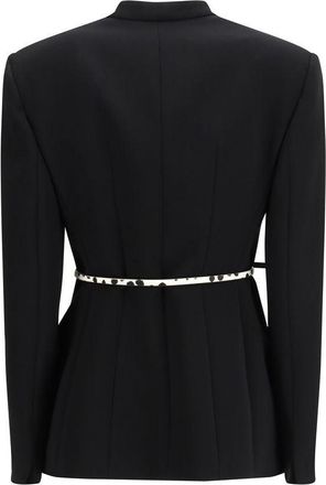 Max Mara Womens Black Triacetate Coat Clothing
