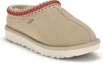 UGG Womens W Tasman Ii Sand - Dark Cherry Upper: Mutton; Sole: Rubber Sandal