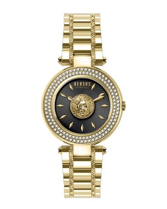 Versus Womens Brick Lane Crystal Watch