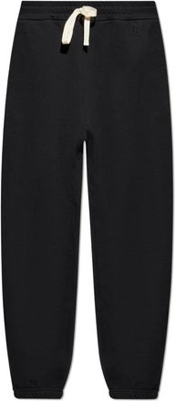 Jil Sander Trainingsbroeken - Heren - Sweatpants - Zwart - 2XL - Katoen - Broeken