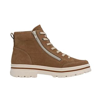Rieker Lace-up Enkellaarsjes - Dames - Schoenen - Bruin - Maat: 40 EU Leer