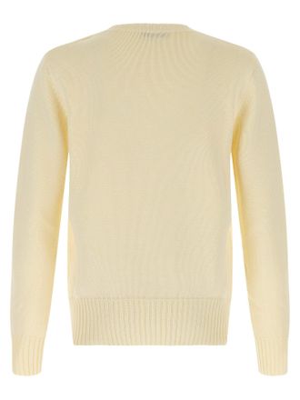 Givenchy Logo-Embroidered Cotton Sweater - Cream