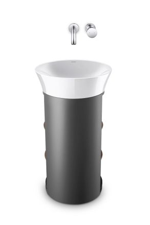 Duravit Duravit - White Tulip, Mueble De Lavabo De Pie, Ancho 350 X Fondo