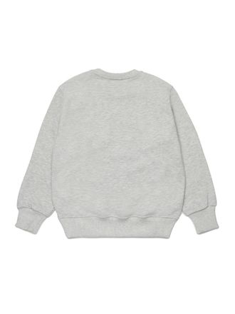 Diesel Logo Cotton Sweatshirt - Gray