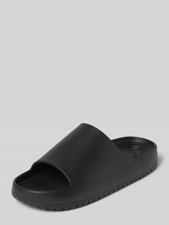 Jack & Jones Jack & Jones Slides mit profilierter Sohle in Anthrazit, Gr&ouml;&szlig;e 42