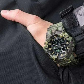 Casio G-Shock Analog-Digital Green GA-700CM-3A