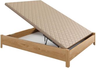 Colchones Aznar Canap&eacute; Abatible Arc&oacute;n De Madera Con Patas Y Tirador Embutido Altura 34 Cm 160x190 Cm - Bruma