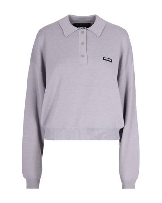 Rotate Slinky Knit Alloy Polo