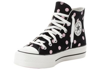 Converse Sneaker CONVERSE CHUCK TAYLOR ALL STAR LIFT, Damen, Gr. 37,5, schwarz (schwarz, summit pink, egret), Textil, Schuhe Sneaker