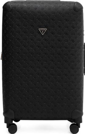 Guess Co Valigia con logo goffrato - Nero