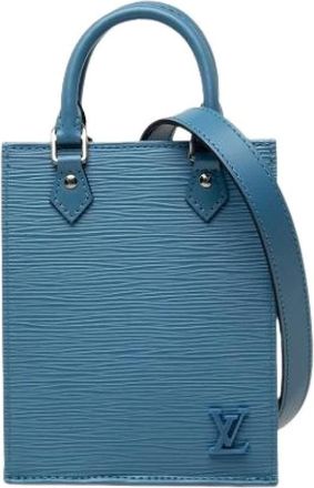 Louis Vuitton Pre-owned Petit Sac Plat - - Pre-owned - Donna - Blu - ONE SIZE