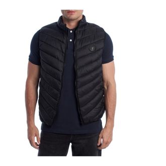 U.S.Polo Association Gewatteerd Vest voor Mannen - Heren - Bodywarmers - Zwart - 2XL - Jassen