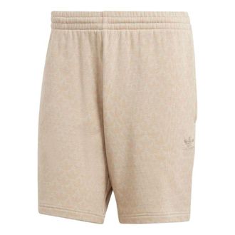 adidas Graphics Monogram Shorts Beige IJ7460