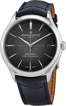 Baume & Mercier Clifton Automatic Grey Dial Mens Watch 10550