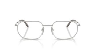 Prada 0pr D51v Geometric Metal Frame Eyeglasses