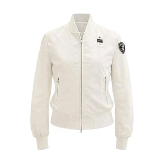 Blauer Melba Jacket - Dames - Jassen - Wit - Maat: S Zijde