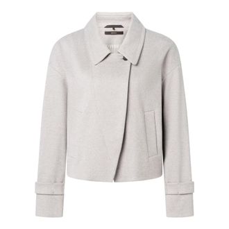 Windsor Dames, Jassen, Beige, Maat: M Leer