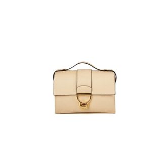 Coccinelle Arlettis Handbag Grained Leather - female - Coccinelle - Cross Body Bags - Beige - ONE SIZE - Bags