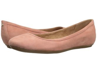 Naturalizer Brittany Womens Flat Shoes Coral Suede : 8 N (AA)