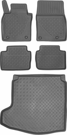 OEM Juego De Alfombrillas Para Coche Y Maletero Para Mazda 3 Iv Sed&aacute;n (2019)