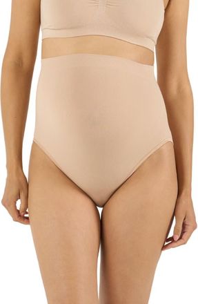 Cache Coeur Essentiel seamless maternity maxi brief in Black at Nordstrom, Size X-Large